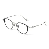 Синий и серебристый