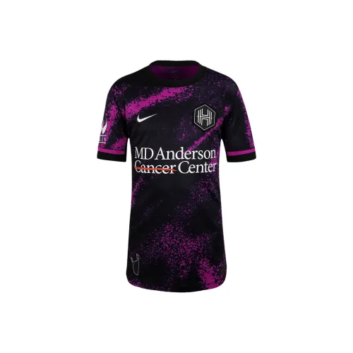 nike Houston DashDri Форма T Рубашка Свежий Виноградный Фиолетовый DYNASTY Подростки