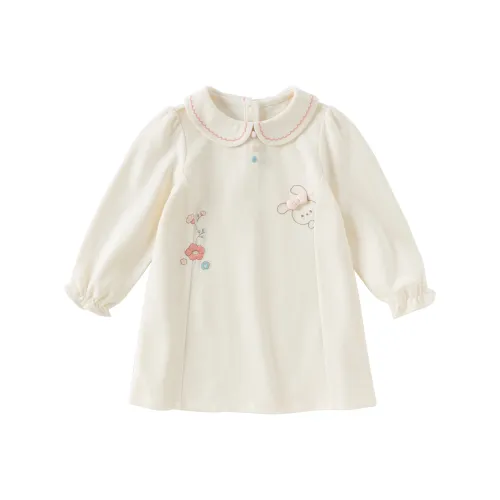 DAVE BELLA Платье Бежевый Children Возраст 3-7 лет