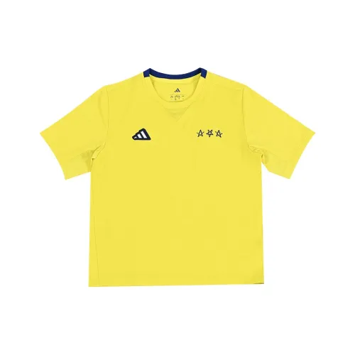 Adidas Желтые Детские Футболки
