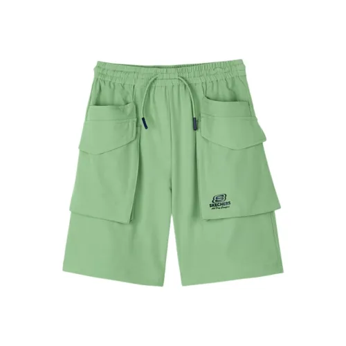Skechers Kids Шорты Подростки Базилик Зеленый