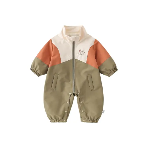 XiaoJinBu Комбинезон Оливковый Infant и Toddler