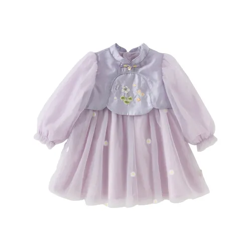 DAVE BELLA Платье Серо-фиолетовое для детей 3-7 лет