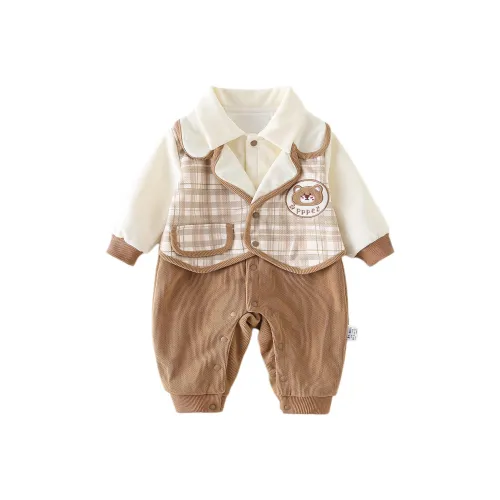 XiaoJinBu Комбинезон Хаки для младенцев и малышей