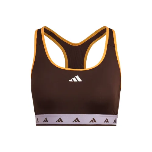 Adidas POWERREACT Спортивное белье Женское Коричневый