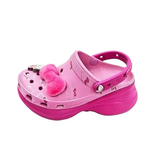 Crocs Hello Kitty Bay Clog Sabo Женские Розовый