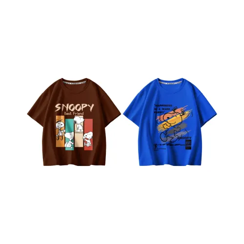 Снупи T-рубашка 2 упаковки для детей от 3 до 7 лет