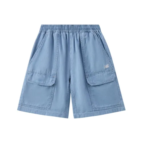 New Balance NB Шорты Дети 3-7 лет Светло-синие