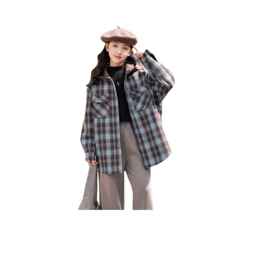 Because No Куртка Синяя Клетка Подростки