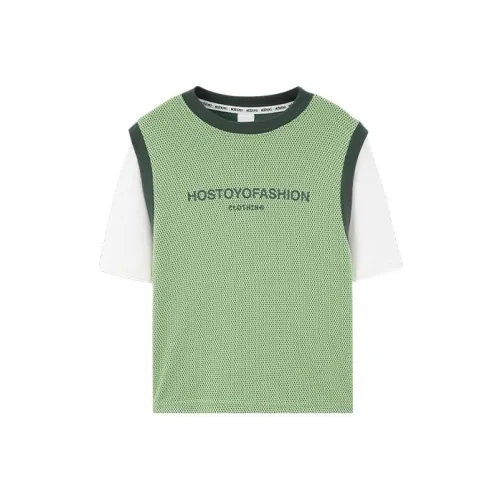 Royal Childlike T-рубашка SS25 зеленая для детей 3-7 лет