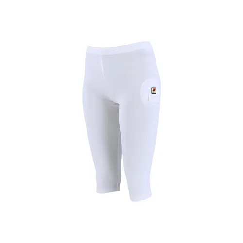 FILA белые женские спортивные шорты