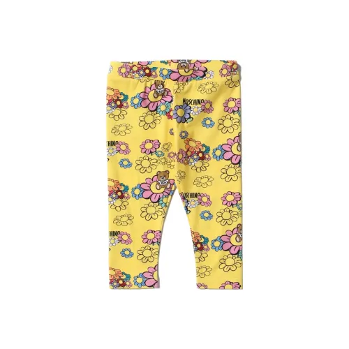 MOSCHINO Желтые Детские Брюки