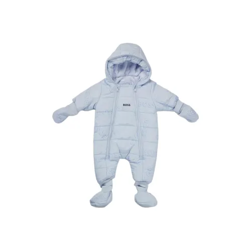 Hugo Boss Комбинезон Детская одежда Снежная одежда Вода Отталкивающая Ткань с логотипом Details Синий Младенец и Малыш