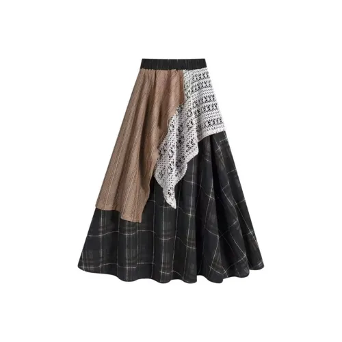 GTLA Женские Повседневные Длинные Юбки