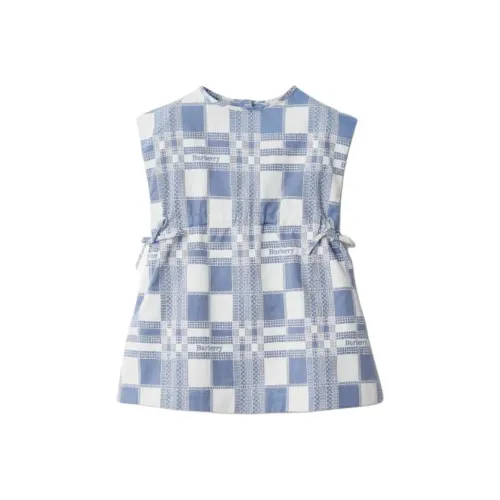 Burberry Платье Синее Infant и Toddler