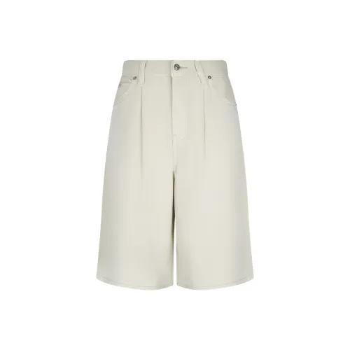 Calvin Klein Джинсовые шорты Женские Бежево-абрикосовые