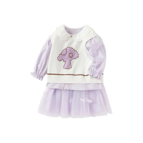 BALABALA Повседневная спортивная одежда Розово-фиолетовый для детей 3-7 лет