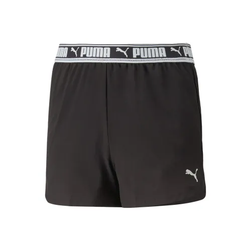 PUMA Детская одежда Strong Плетеные шорты Юность Kids Шорты Детский Черный