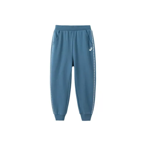 Asics Повседневные брюки Подростки Спокойный синий