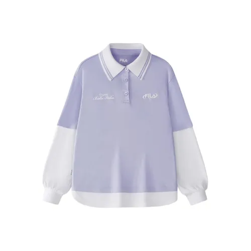 FILA KIDS T-рубашка Konjac фиолетовая для подростков