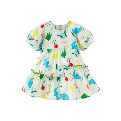 Mini Bala Платье SS25 Дети 3-7 лет