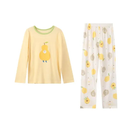 Пижамный комплект Red Bean кремово-желтый для малышей
