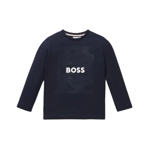 HUGO BOSS Синие Детские Рубашки
