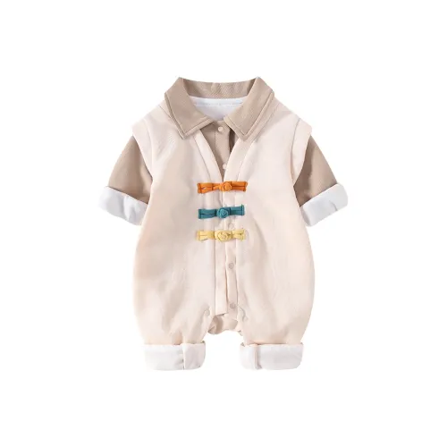 XiaoJinBu комбинезон Абрикос для младенцев и малышей