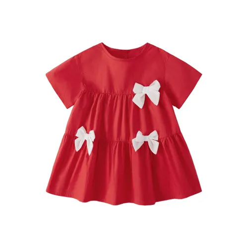 JELLYBABY Платье Красное для детей 3-7 лет