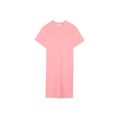 Lanvin Розовые Платья для Детей