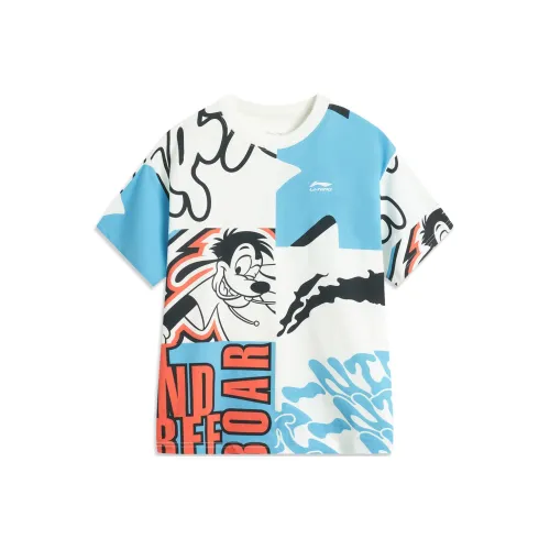 LINING YOUNG X Disney Sports Trend Series T-Shirt с принтом