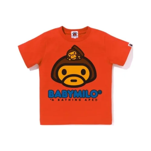 A BATHING APE Kids Т-рубашки