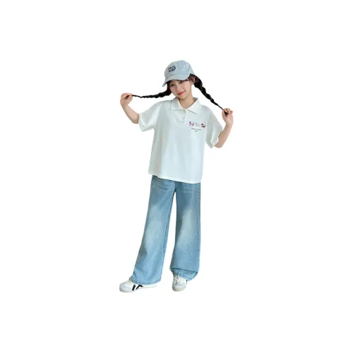 Tomy Sasa Повседневная Спортивная Одежда Ecru Детская