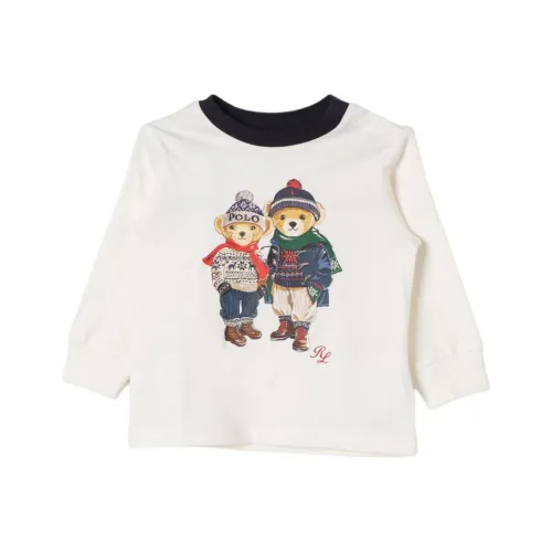 Polo Ralph Lauren T-рубашка Белая для младенцев и малышей
