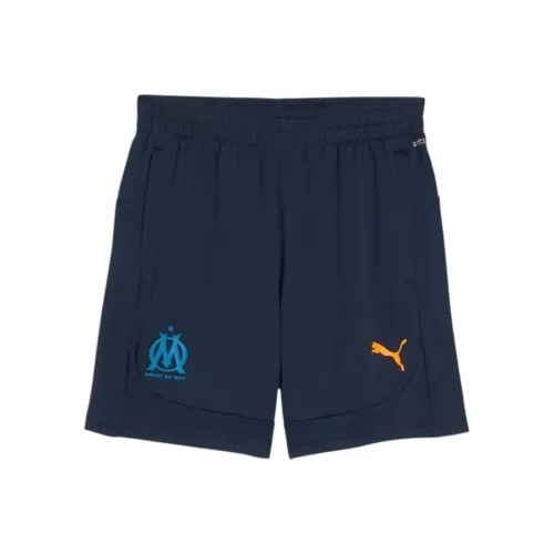 PUMA Olympique de Marseille Шорты Подростки Морской Синий