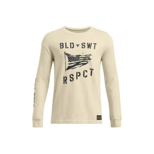 Under Armour ProjectRock T-Shirt FW24 Charcoal Teenagers