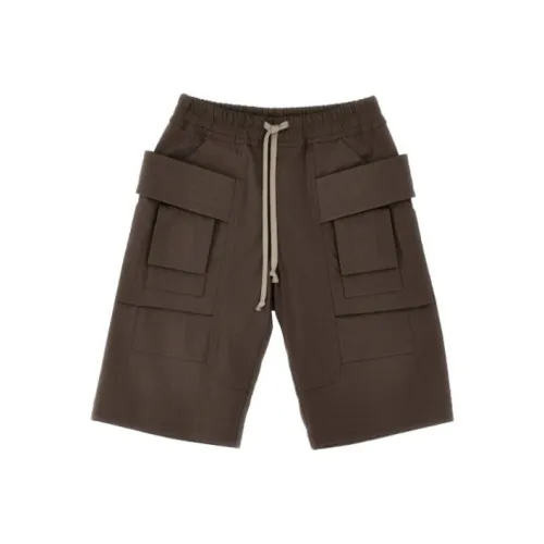 RICK OWENS Коричневый Унисекс Короткий