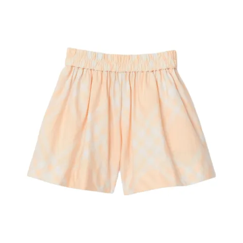 Burberry Персиково-розовый Kids Short
