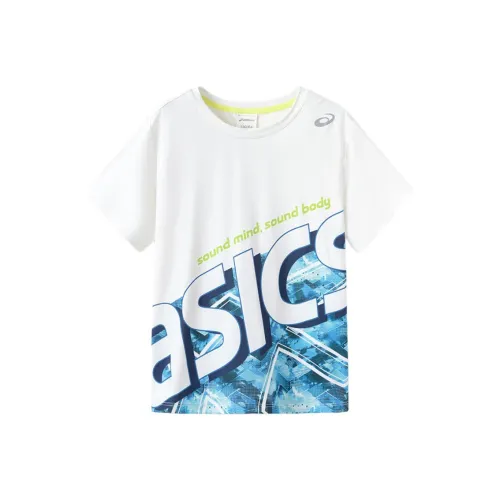 Asics Sports Performance T-рубашка Натуральный белый для детей 3-7 лет