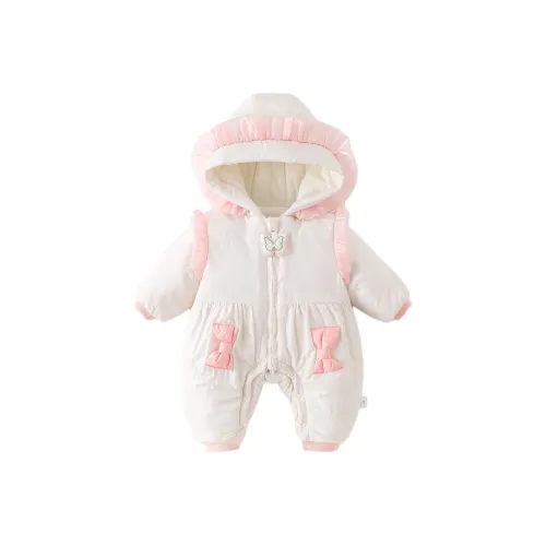 XiaoJinBu Комбинезон Белый Infant и Toddler