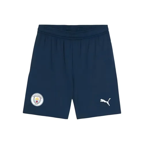 PUMA Manchester City 24 25 Шорты Юность Шорты Подростки Морской Синий