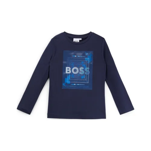 HUGO BOSS Темно-синие Kids T-рубашки