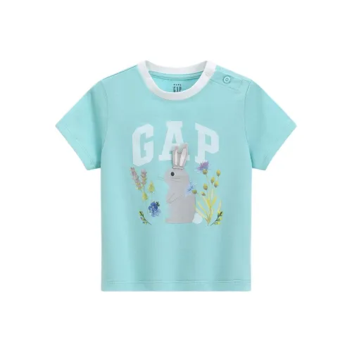 GAP совместная футболка Светло-зеленая для детей 3-7 лет