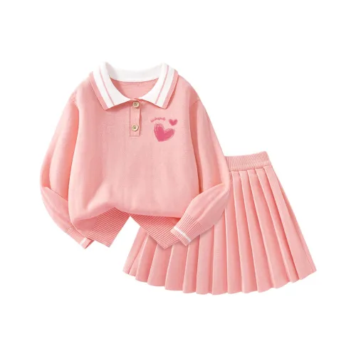 La Chapelle Комплект с юбкой Розовый Подростки