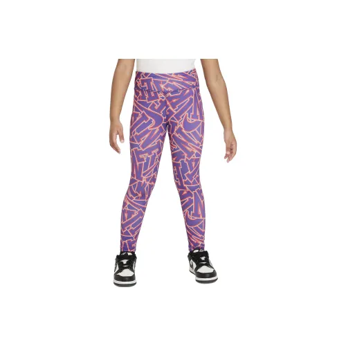 Nike Детская одежда 'Join the Club' Printed Леггинсы Детский Фиолетовый