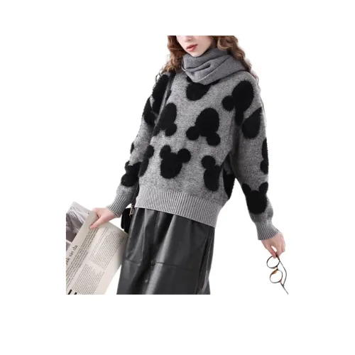 Disney Свитер Mickey Series Фотиния Серый Черный Подростки