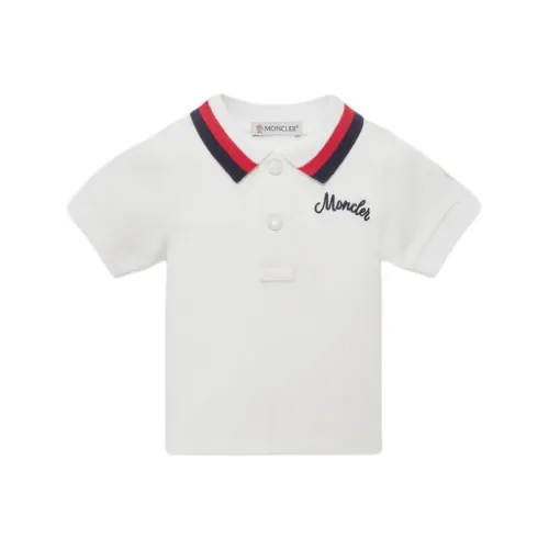 MONCLER T Рубашка Белый Infant и Toddler