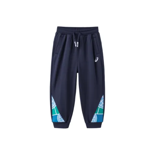 Asics Брюки Темно-синий Children Возраст 3-7 лет