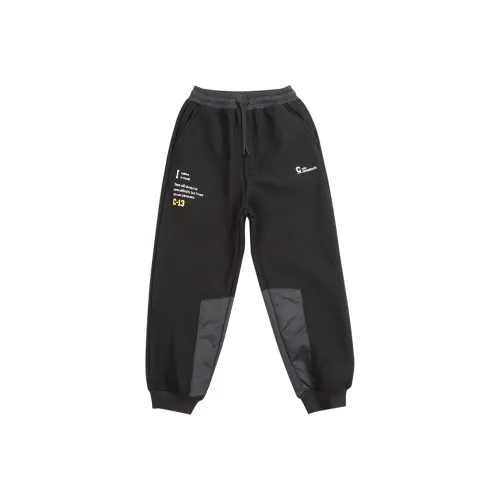 Pure and Good Вязаные Тренировочные Штаны Черные Подростки