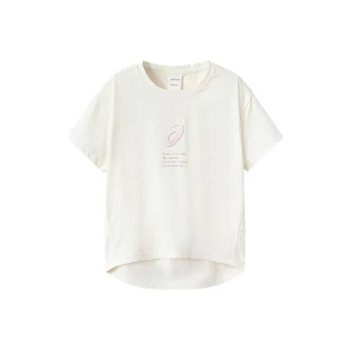 Asics Urban Light Trend T-рубашка 0003 Экрю Дети 3-7 лет